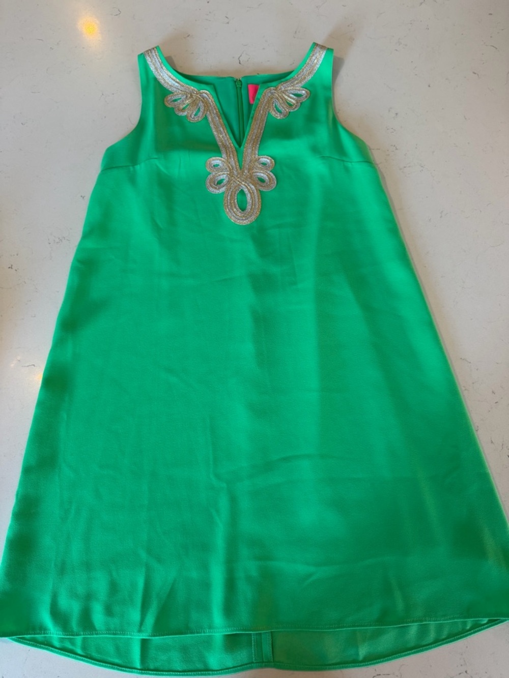 Lilly Pulitzer Cherlyn Soft Shift Dress Green Size 8